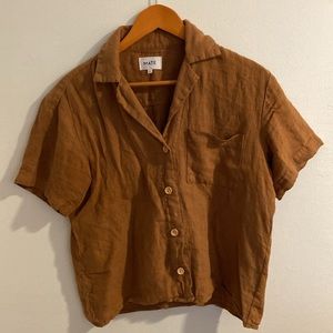 MATE the Label Linen Top